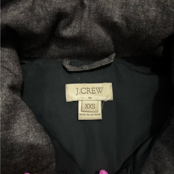 J Crew Women’s Gray Quilted Vest. XXS - Picture 3 of 5